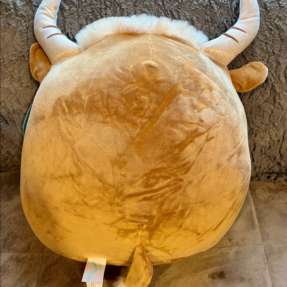 NWT Calton the Highland Cow 12” Squishmallow - Picture 3 of 7